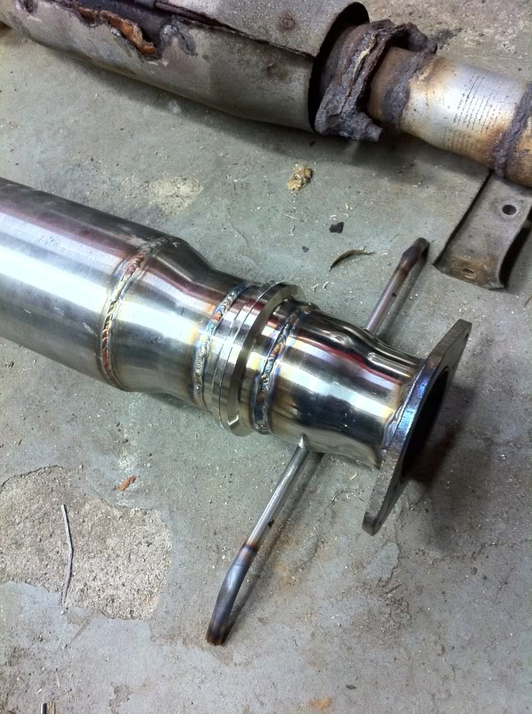 pictures of a downpipe I built this weekend - HomemadeTurbo - DIY Turbo ...