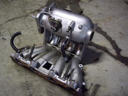 d16y8 intake manifold with fuel rail/fpr d16z6 head...very clean.